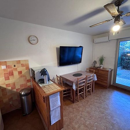 Studio Climatise Avec Jardin Et Plage A 250M سانت-ماندرييه-سور-مير المظهر الخارجي الصورة