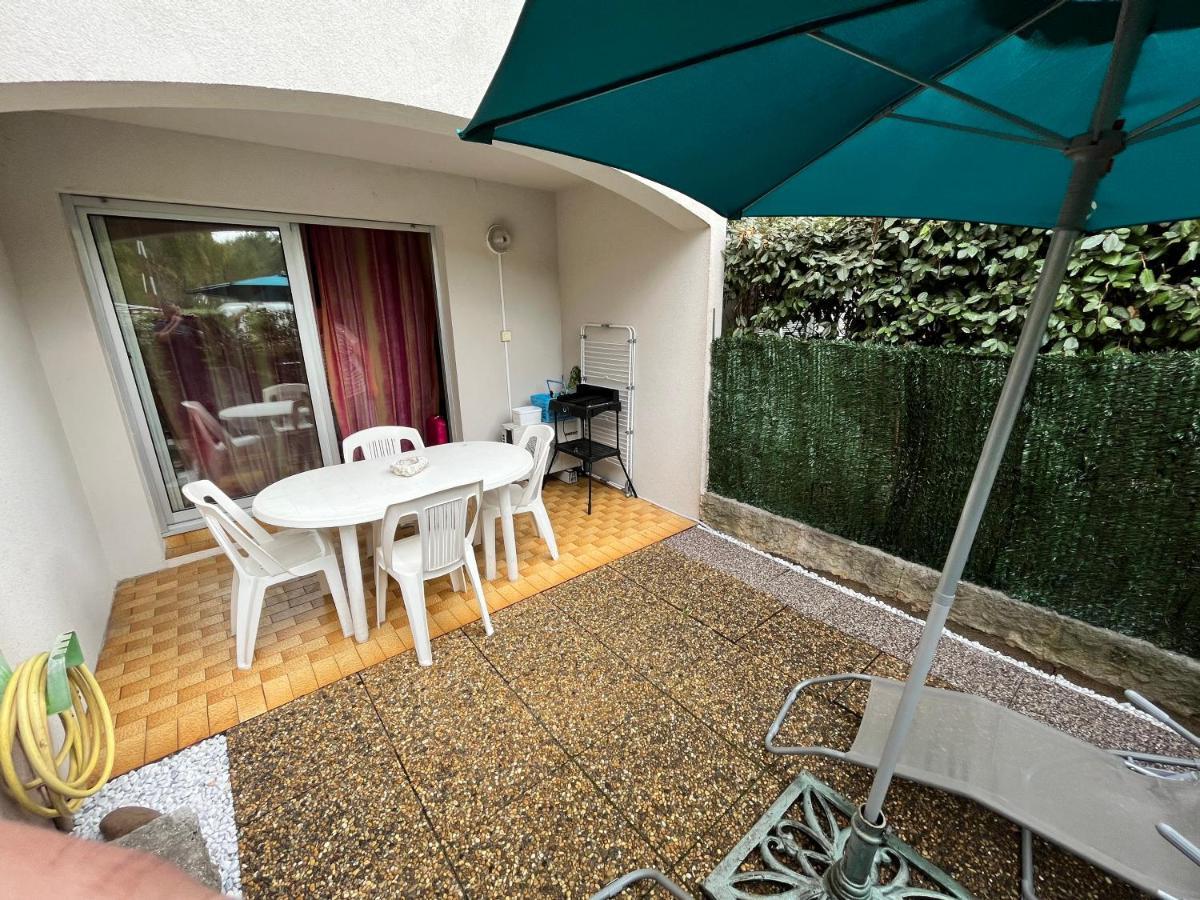 Studio Climatise Avec Jardin Et Plage A 250M سانت-ماندرييه-سور-مير المظهر الخارجي الصورة